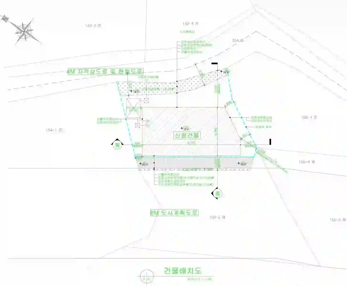 무지내동 156-1 배치도 이미지